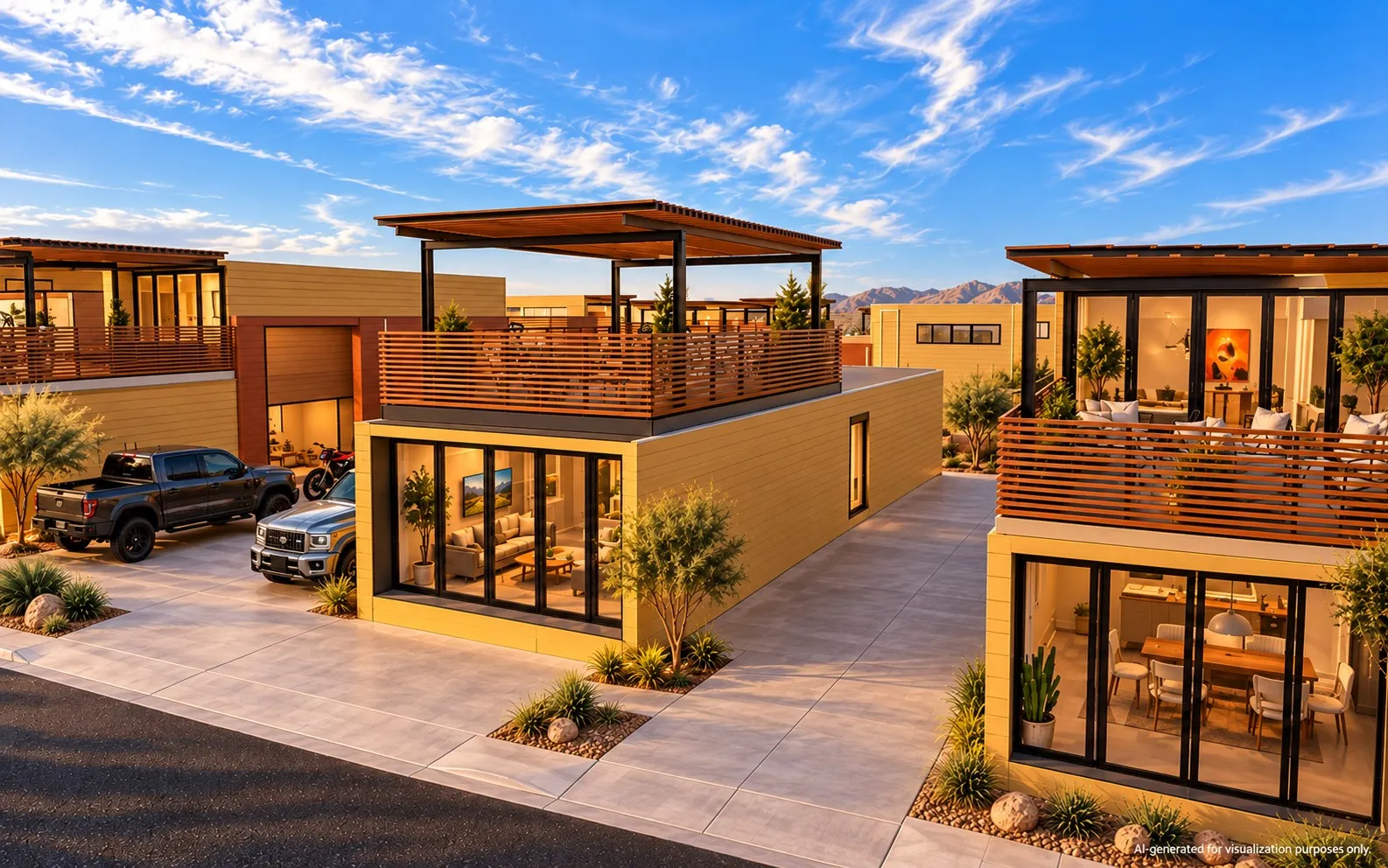 Plan 1 on its homesite